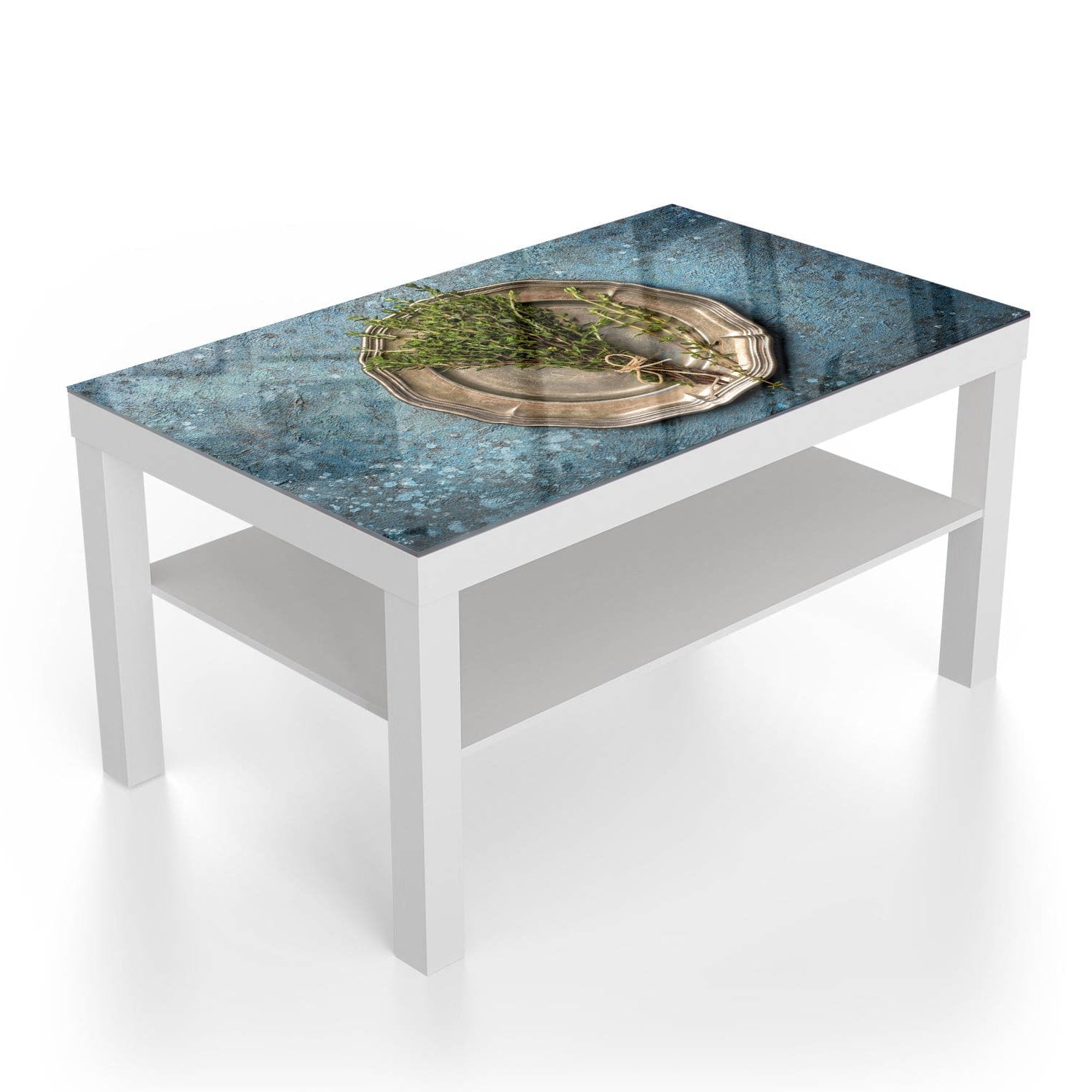 Salontafel 90x55 - Gehard Glas - Verse Tijm