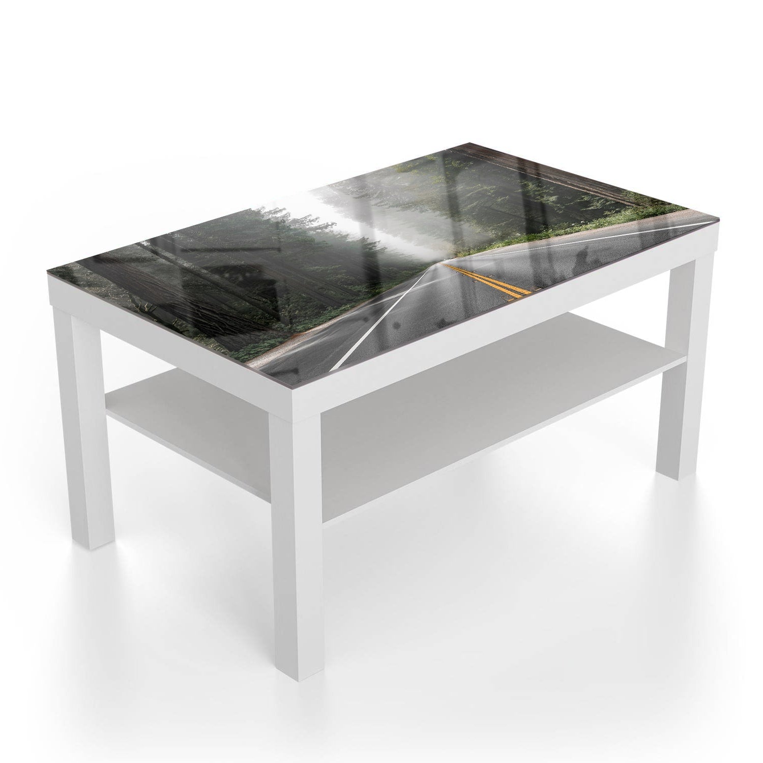 Salontafel 90x55 - Gehard Glas - Redwood National Forest
