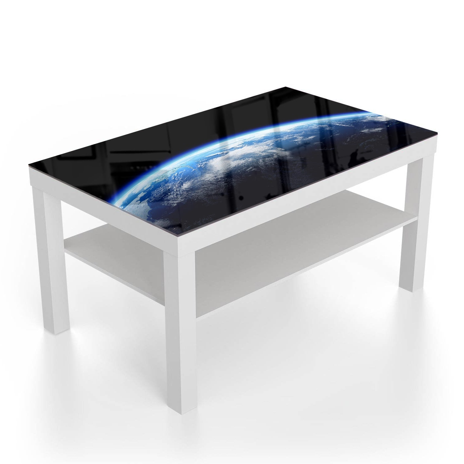 Salontafel 90x55 - Gehard Glas - Planeet Aarde