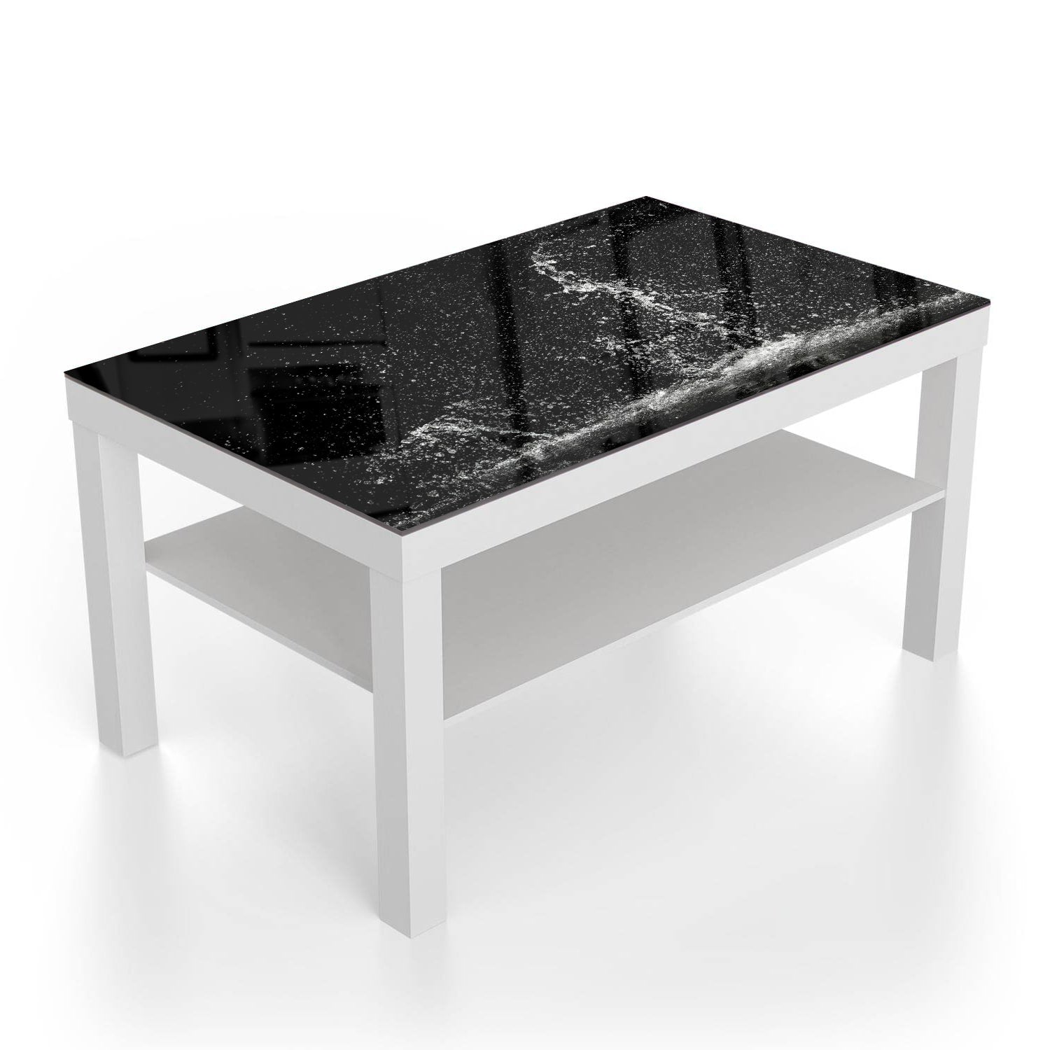 Salontafel 90x55 - Gehard Glas - Splash