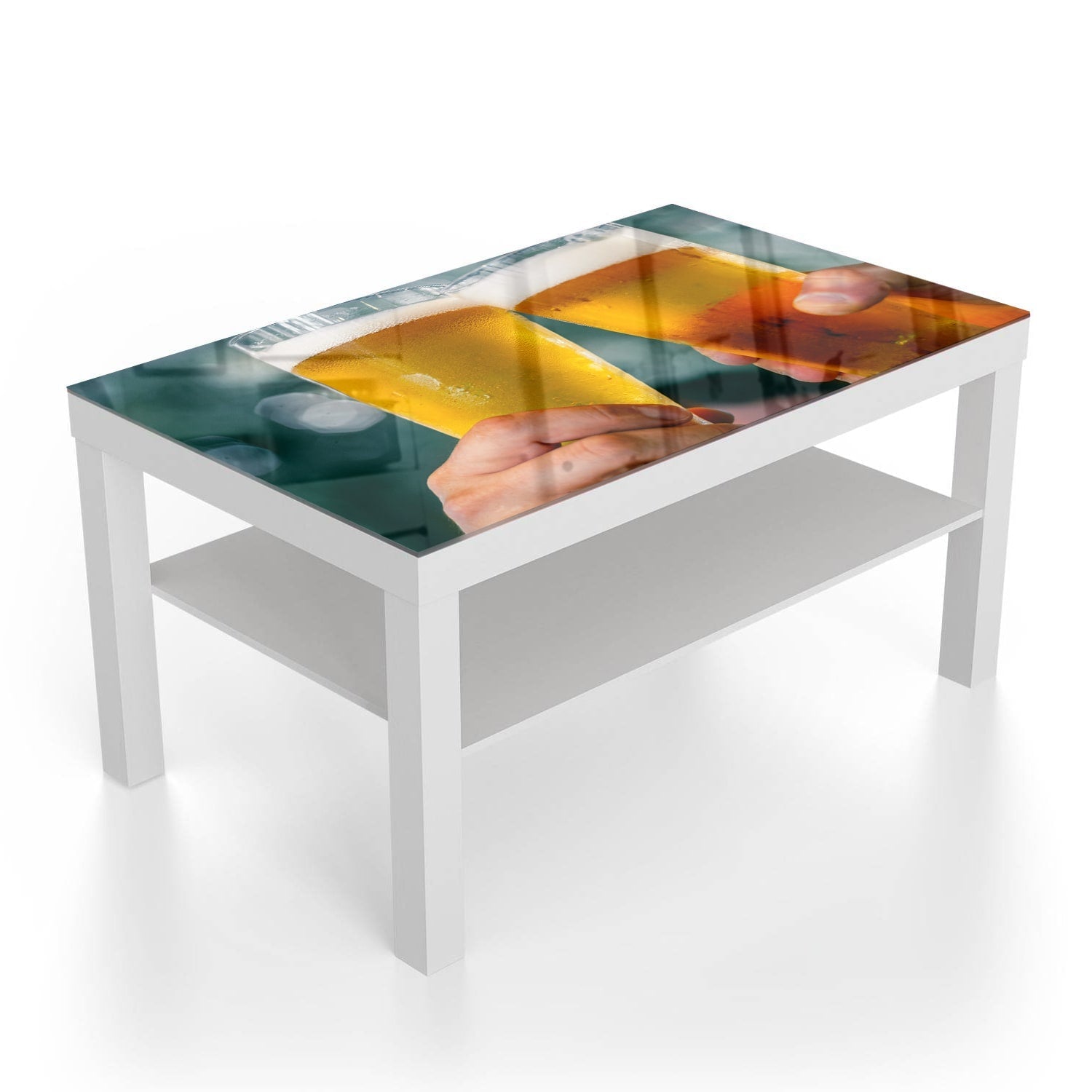 Salontafel 90x55 - Gehard Glas - Klinkende Glazen