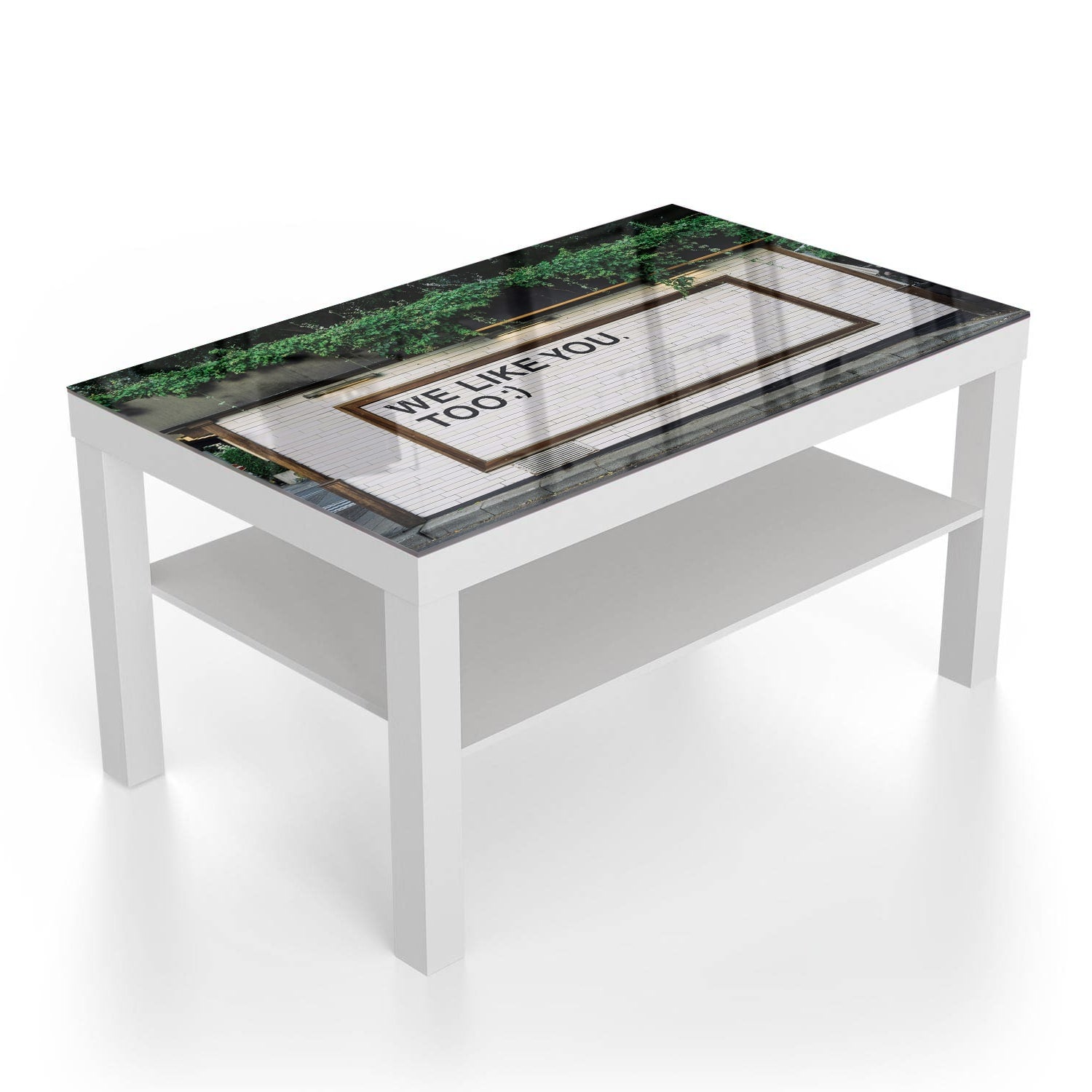 Salontafel 90x55 - Gehard Glas - We Like You To
