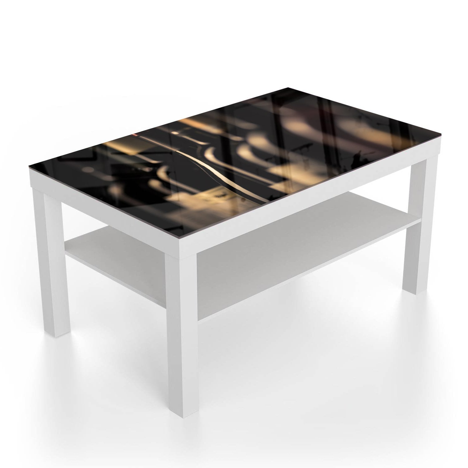 Salontafel 90x55 - Gehard Glas - Wijn Collectie