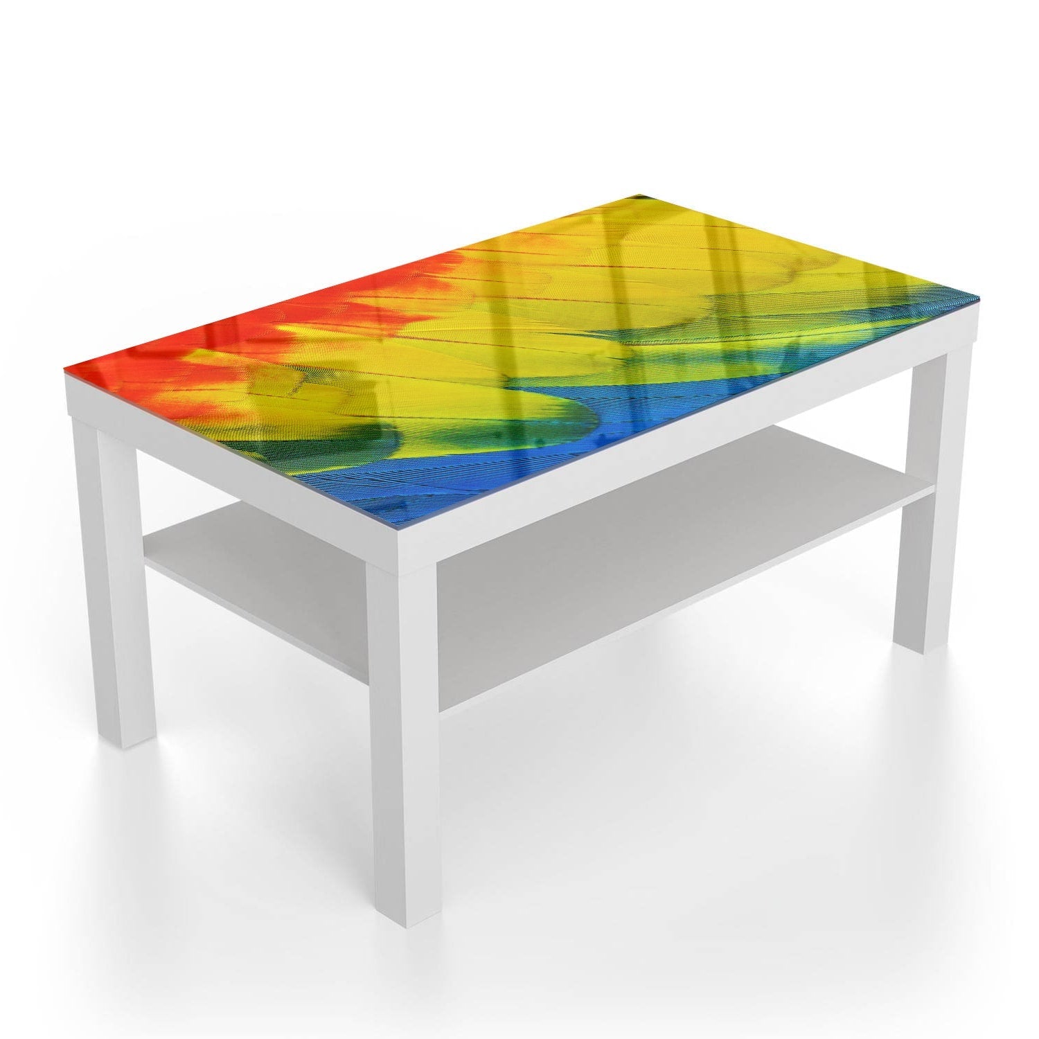 Salontafel 90x55 - Gehard Glas - Vleugels van Kleur