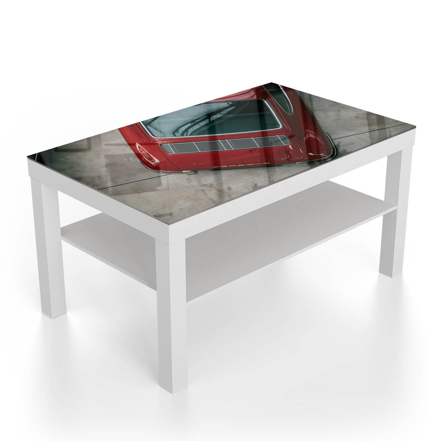 Salontafel 90x55 - Gehard Glas - Porsche 911