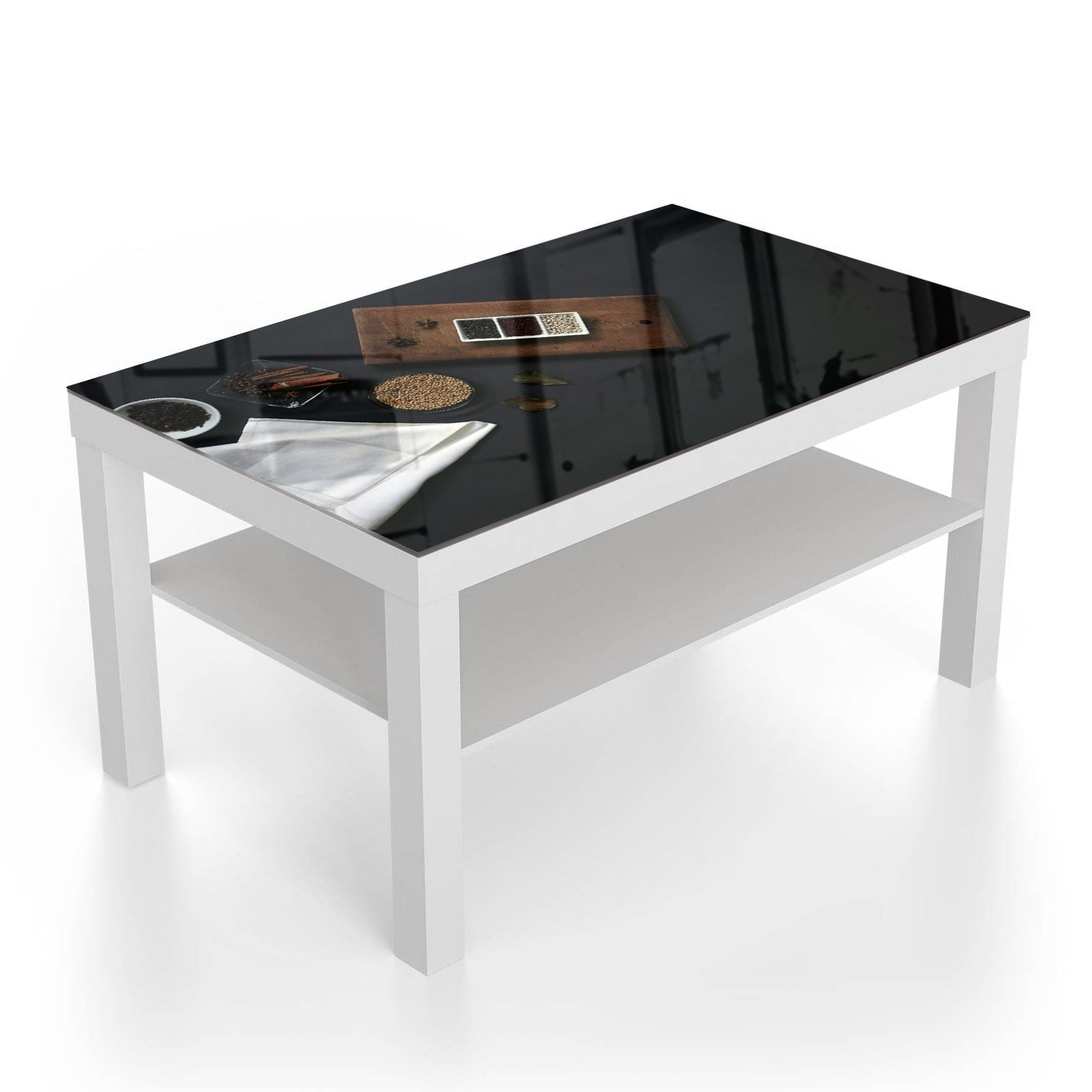 Salontafel 90x55 - Gehard Glas - Smaakvolle Compositie