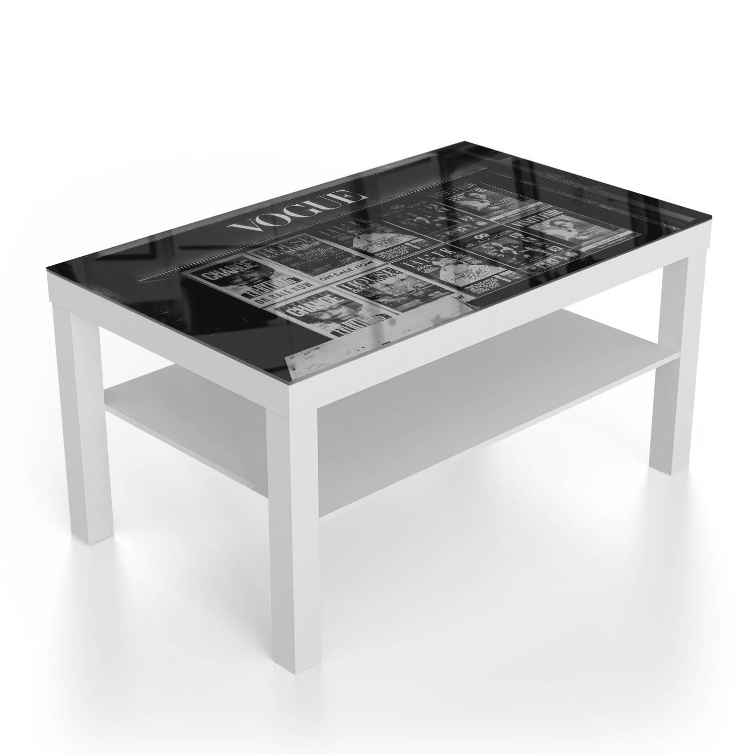 Salontafel 90x55 - Gehard Glas - Vogue