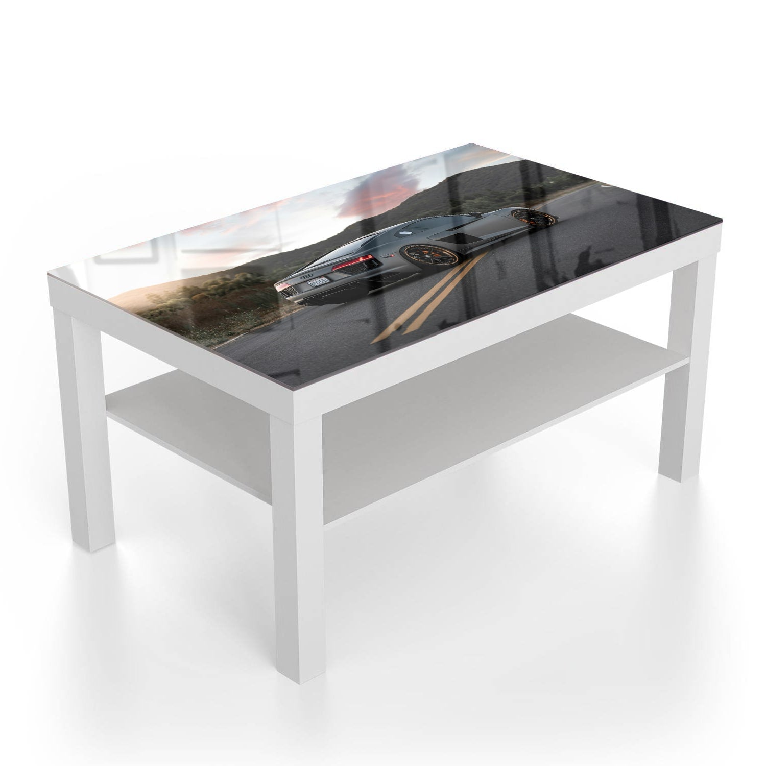 Salontafel 90x55 - Gehard Glas - Audi R8