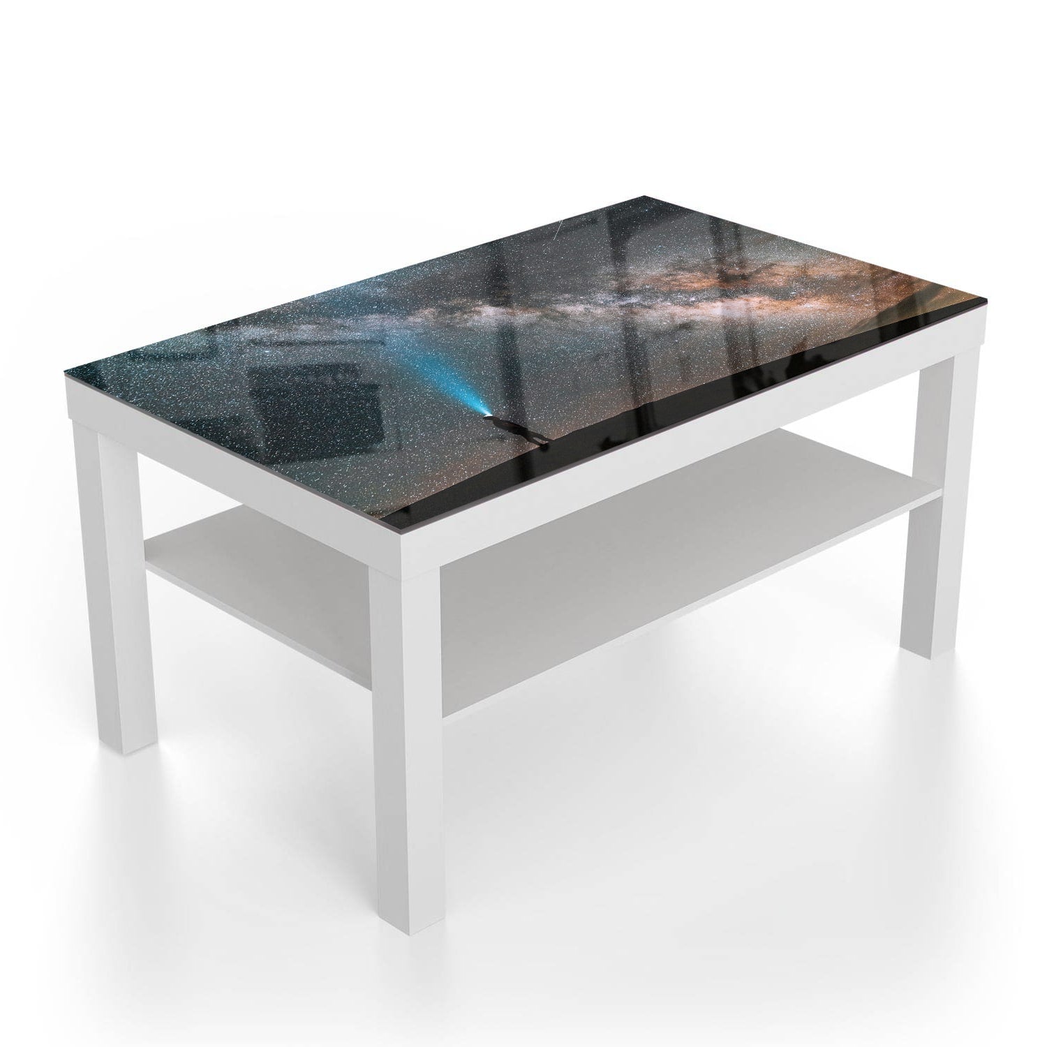 Salontafel 90x55 - Gehard Glas - Sterrenkijken onder de Melkweg