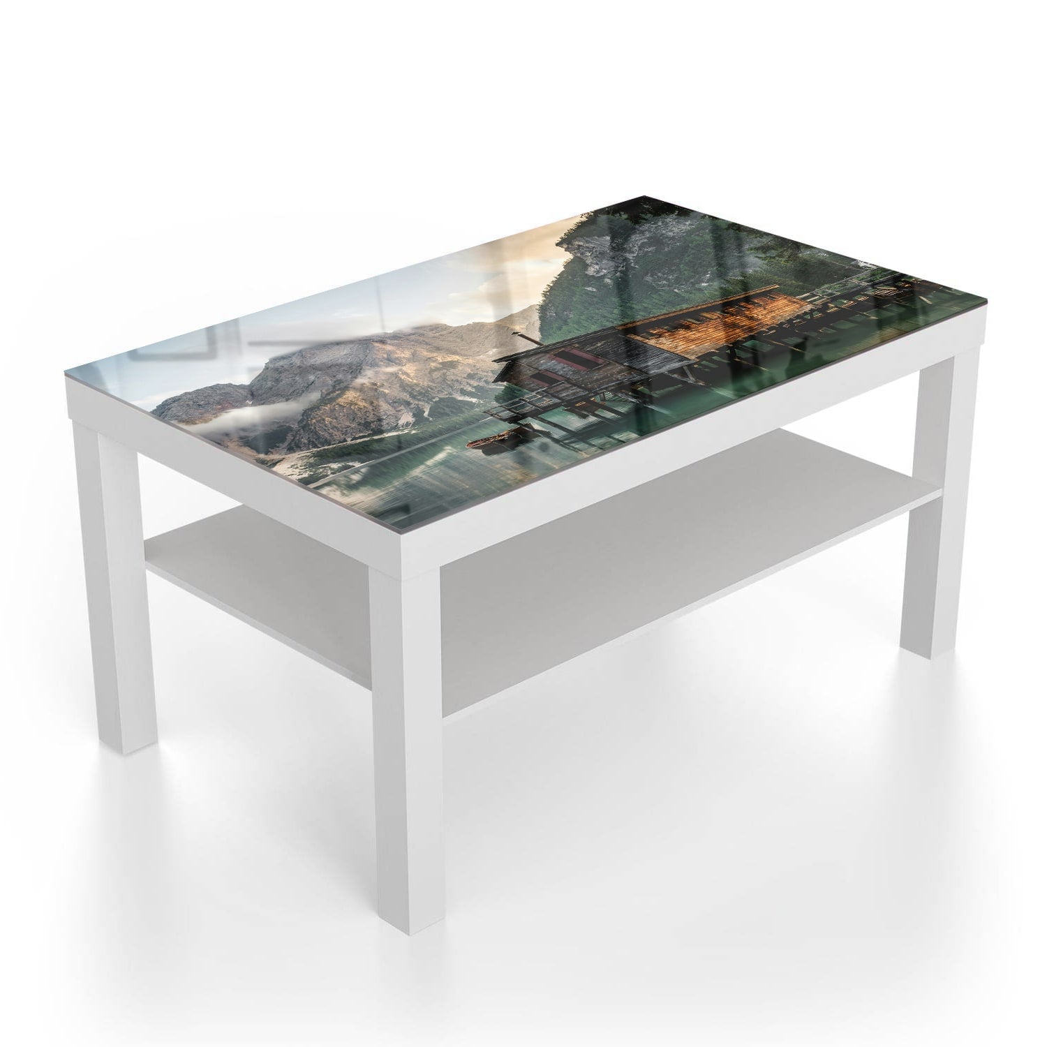 Salontafel 90x55 - Gehard Glas - Berghut aan het Meer