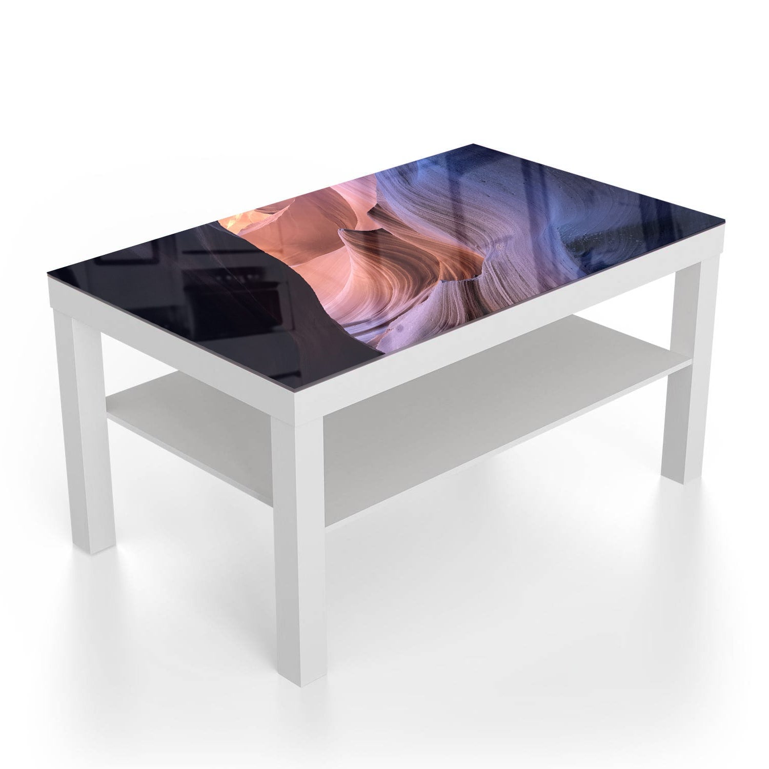 Salontafel 90x55 - Gehard Glas - Antelope Canyon