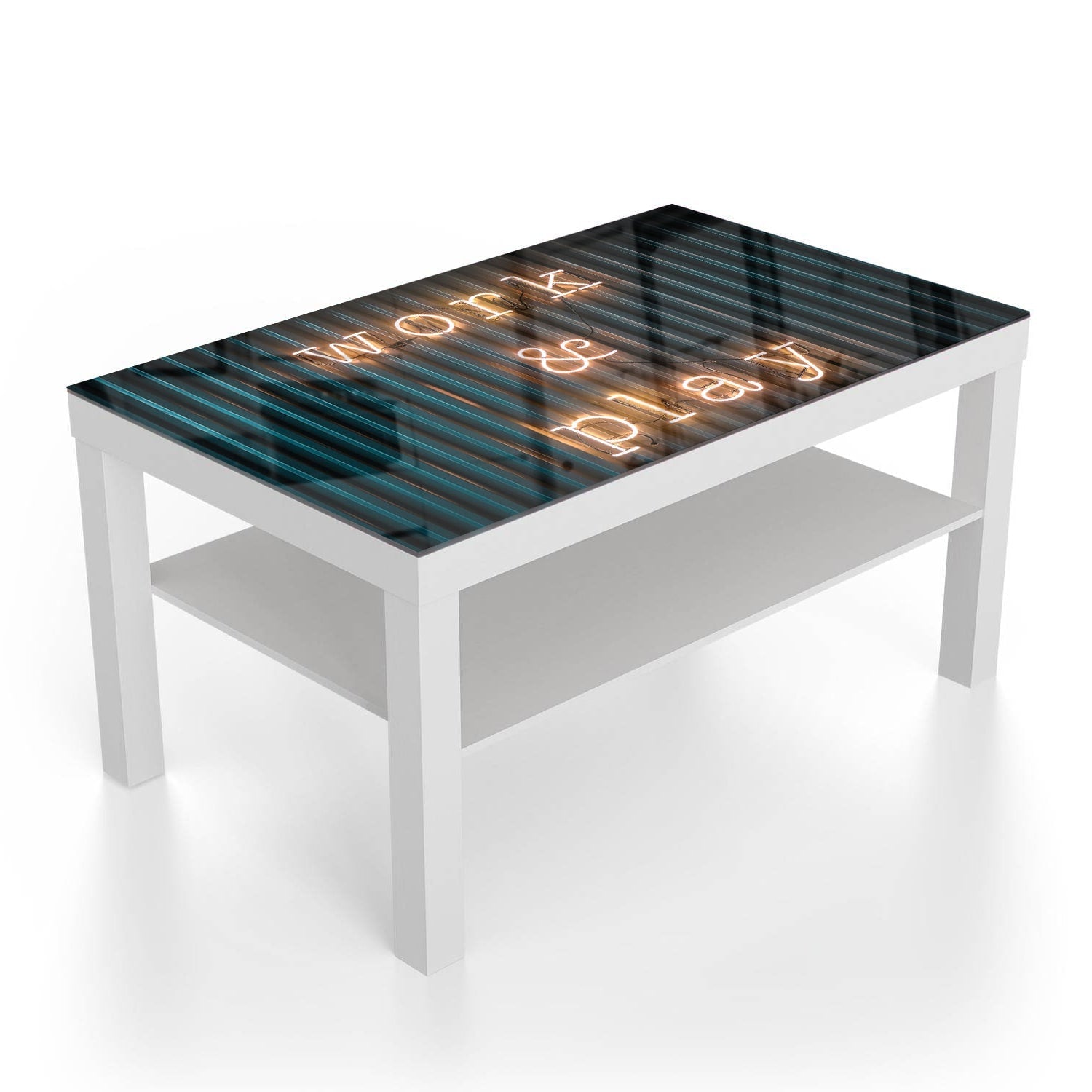 Salontafel 90x55 - Gehard Glas - Work & Play