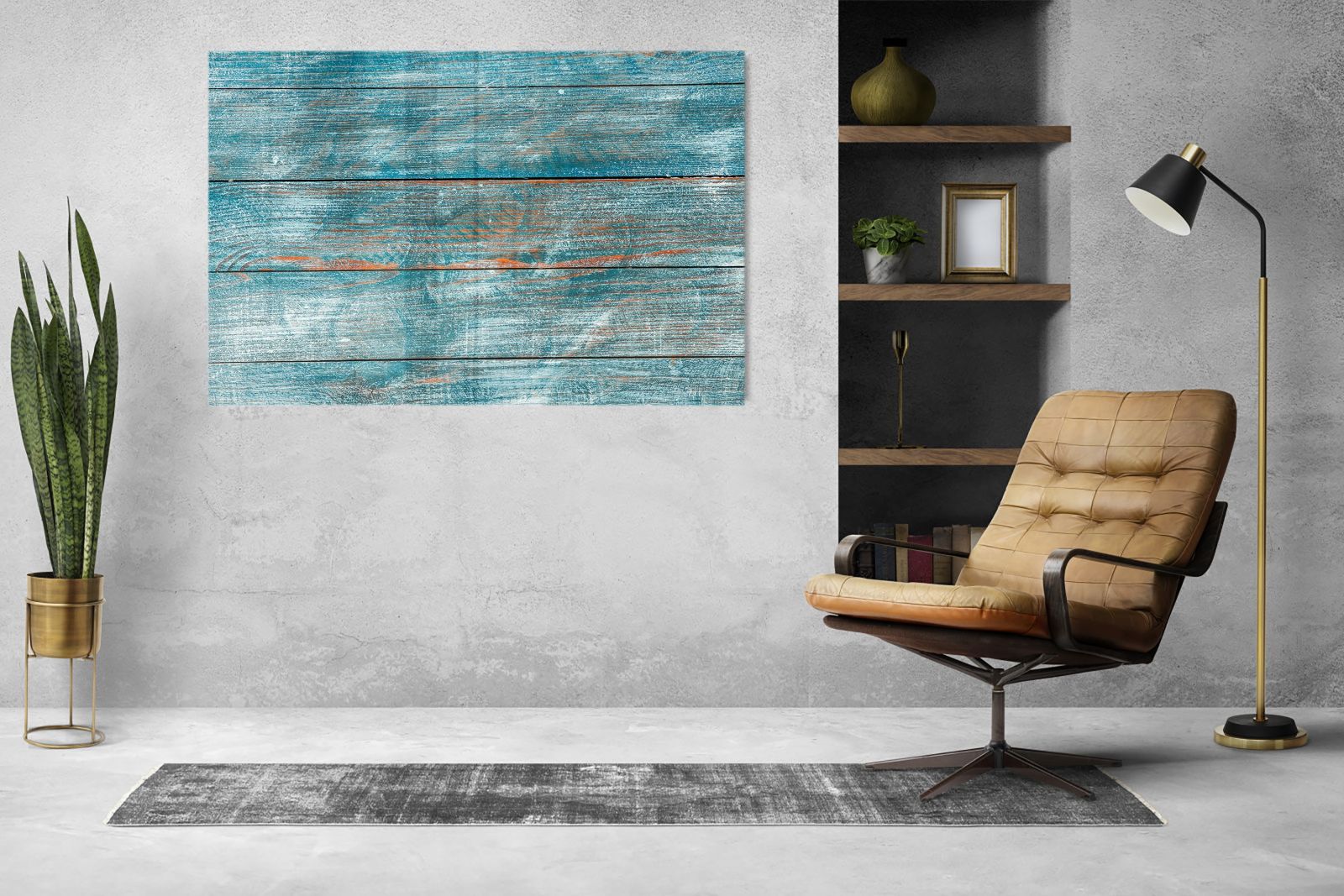 Whiteboard van glas - Magneetbord - Geverfd hout