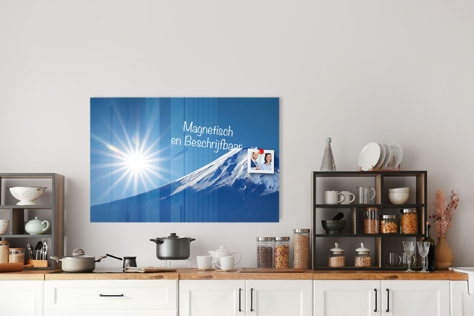 Whiteboard van glas - Magneetbord - Berg Fuji