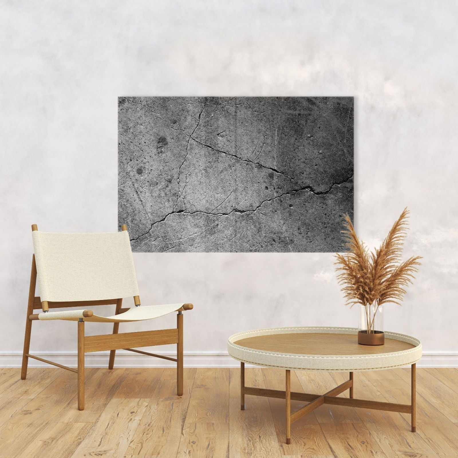 Whiteboard van glas - Magneetbord - Beton