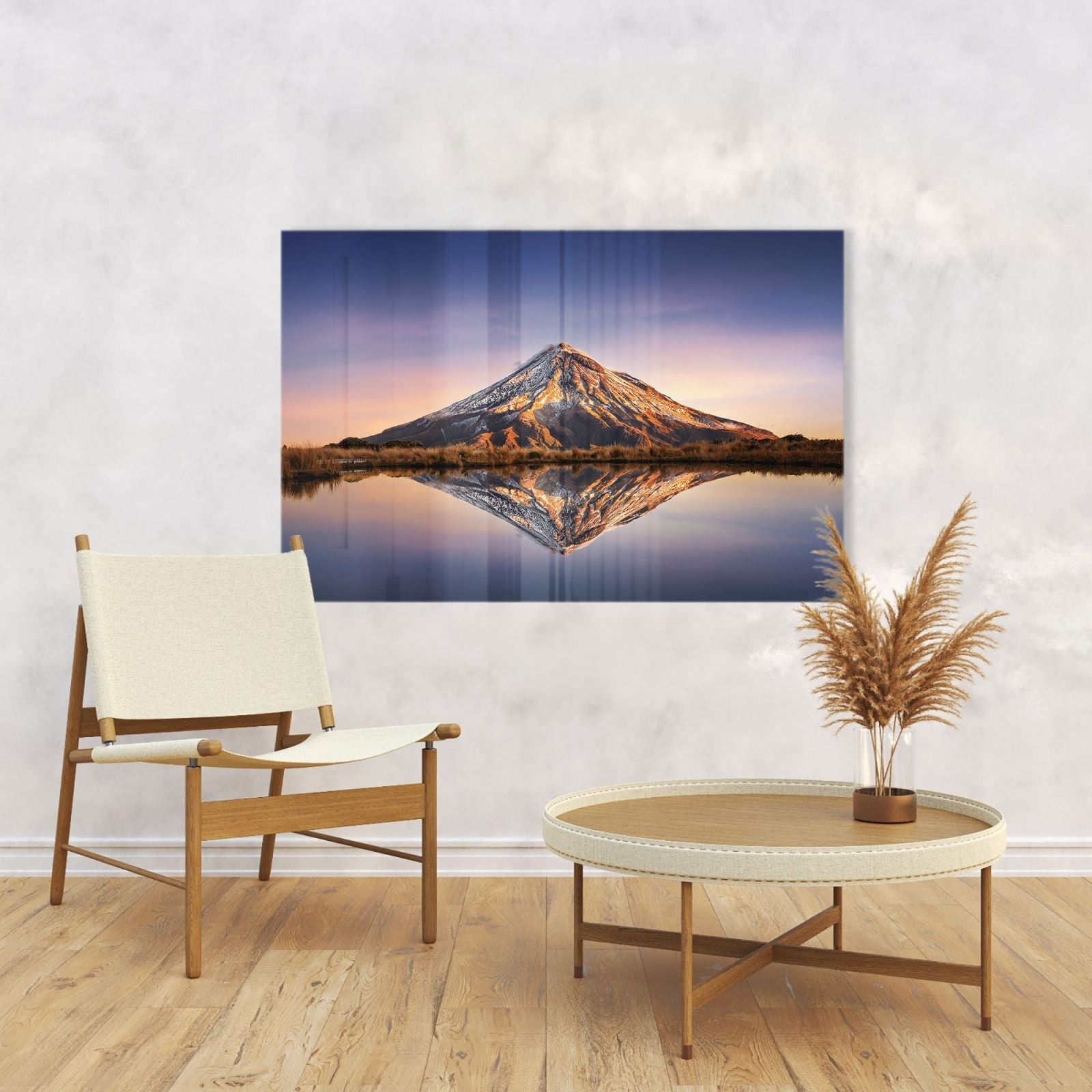 Whiteboard van glas - Magneetbord - Berg Taranaki