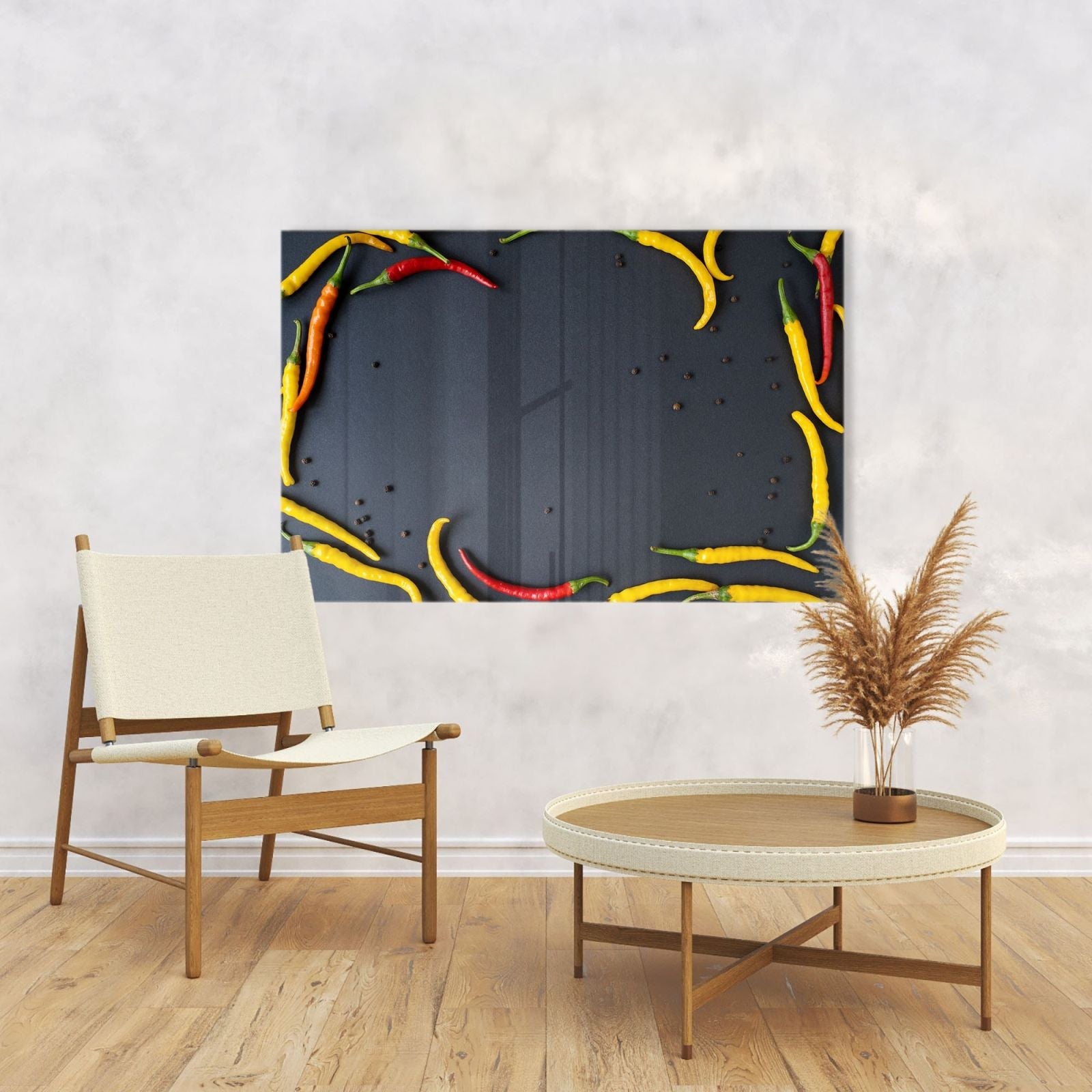 Whiteboard van glas -Magneetbord - Pepers