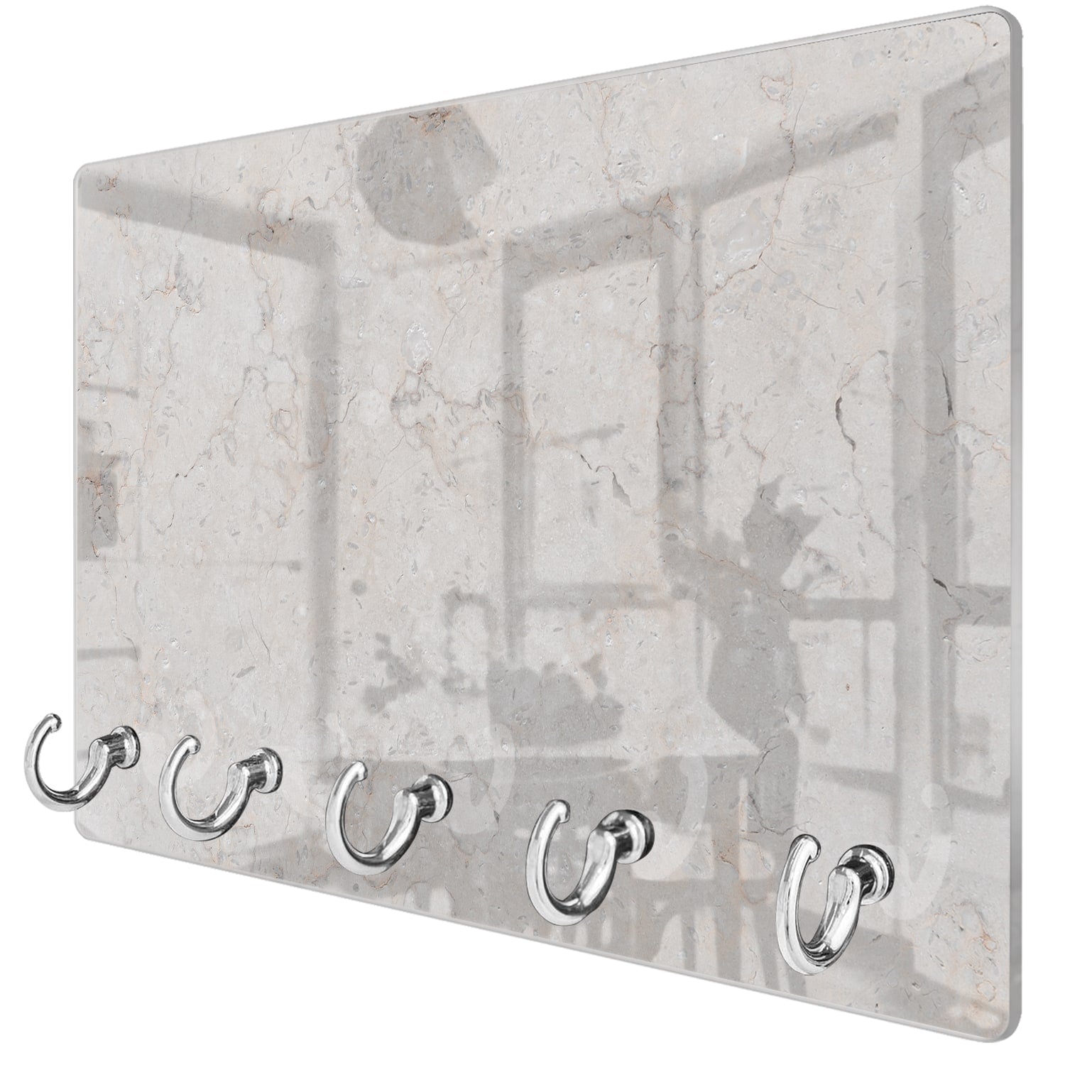 Sleutelhanger - Gehard Glas - Klassieke Beige Marmer