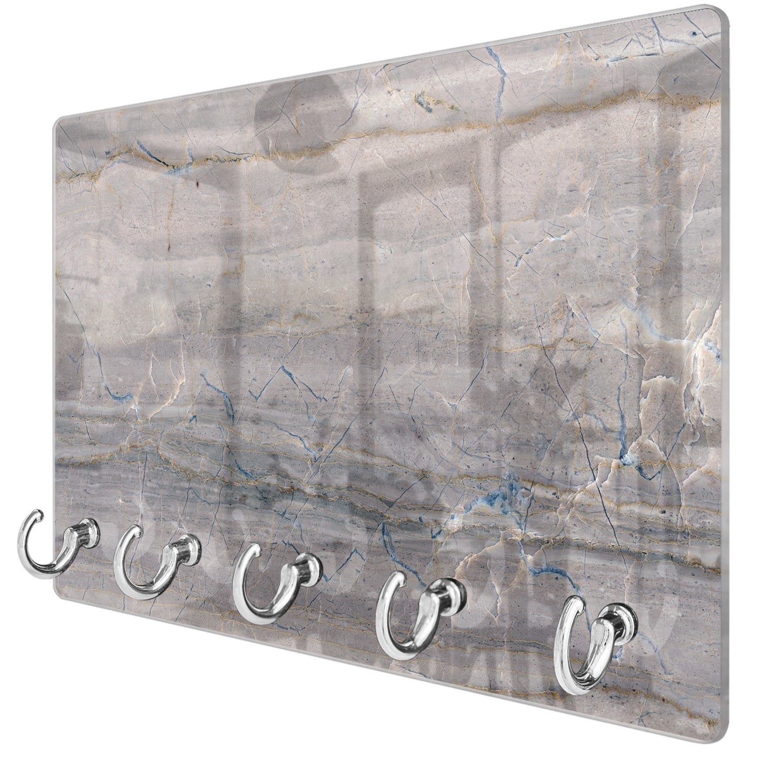 Sleutelhanger - Gehard Glas - Grijs Marmer