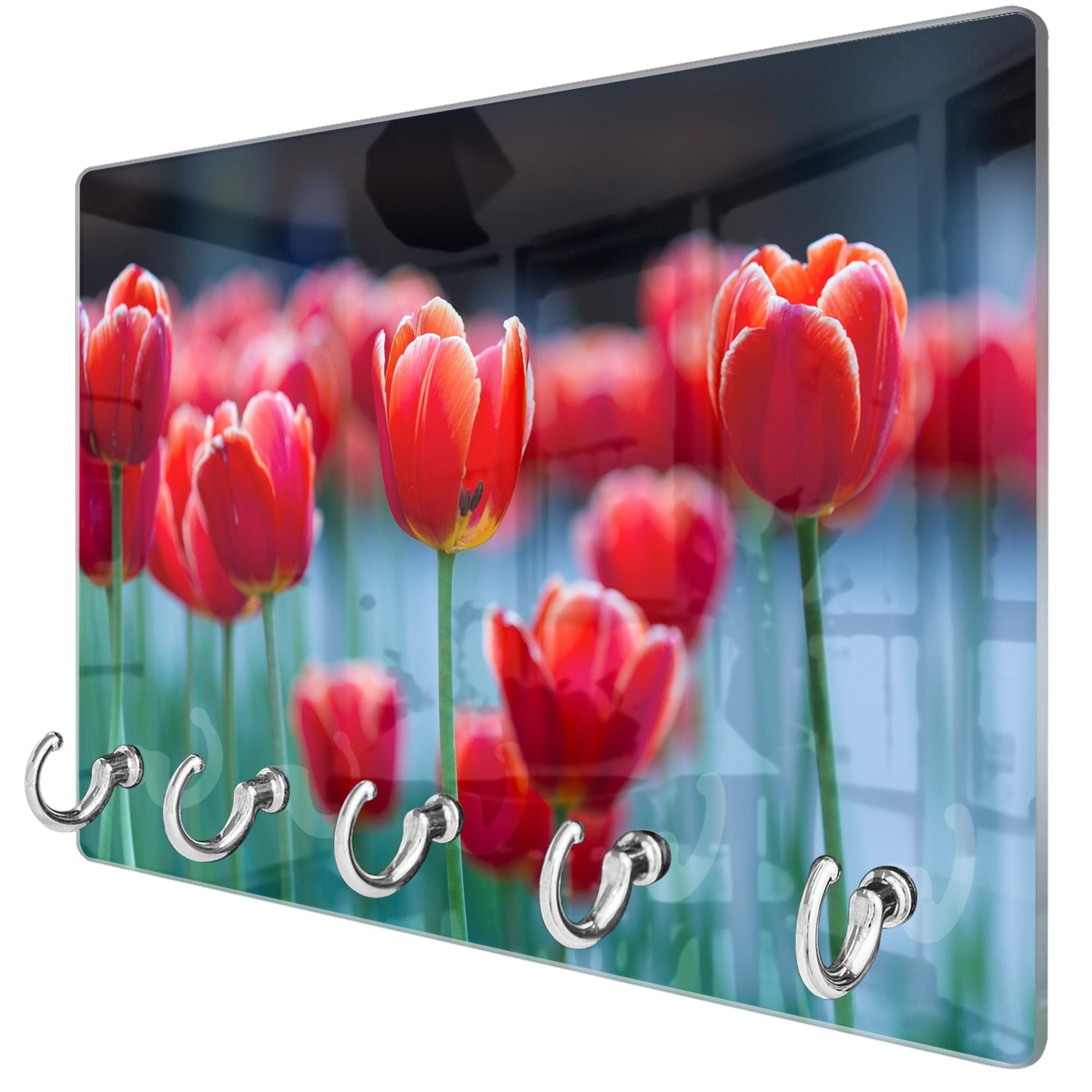 Sleutelhanger - Gehard Glas - Rode Tulpen