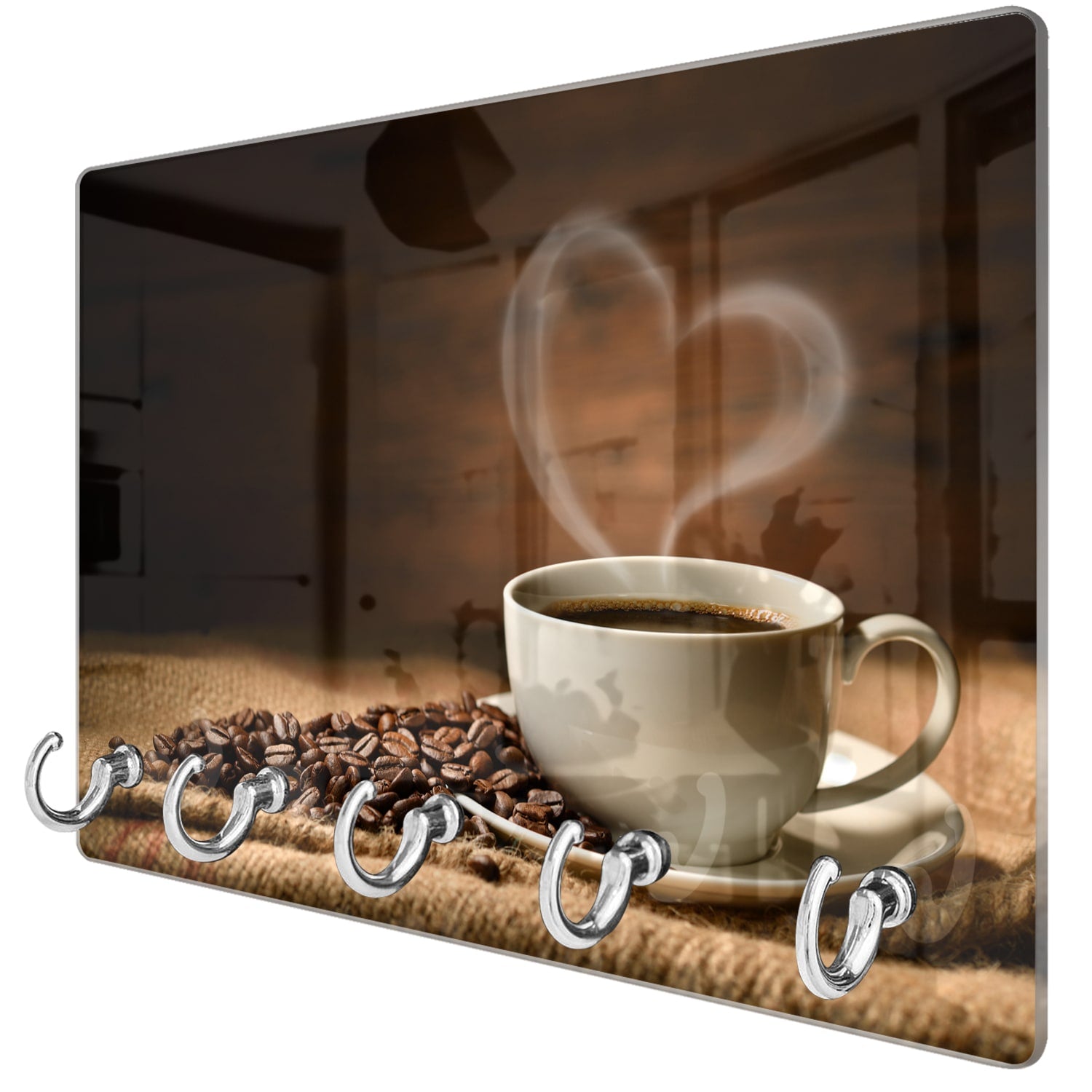 Sleutelhanger - Gehard Glas - Koffie met een Hart