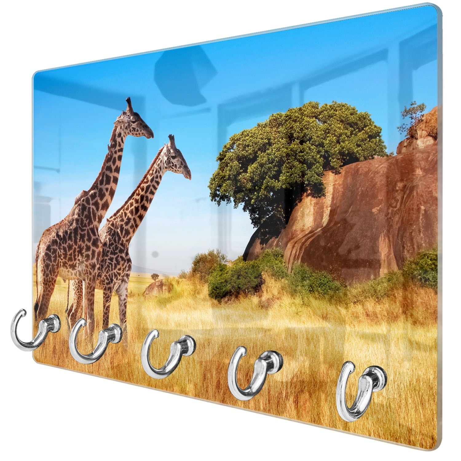 Sleutelhanger - Gehard Glas - Giraffen