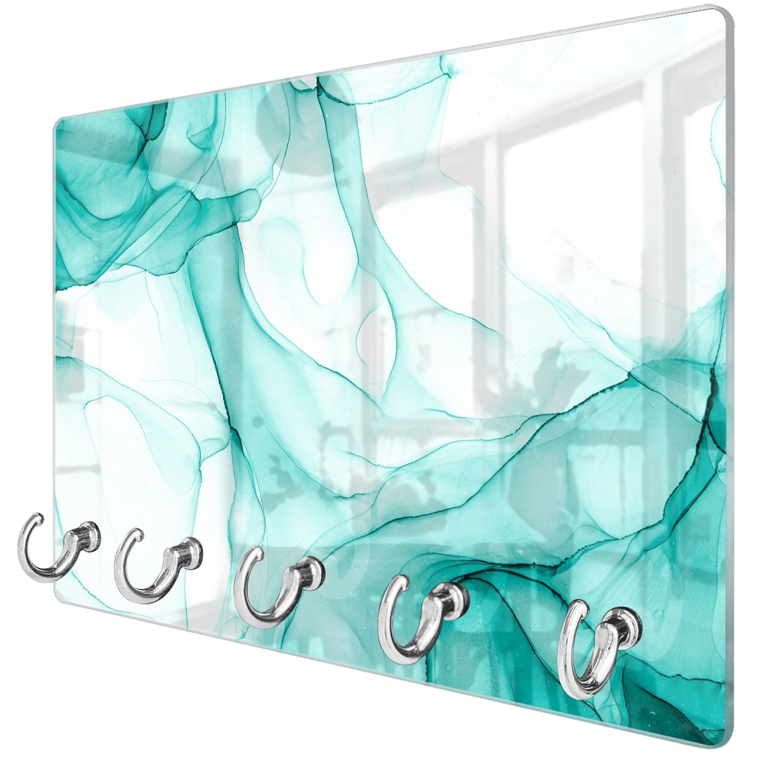 Sleutelhanger - Gehard Glas - Aqua Marmer