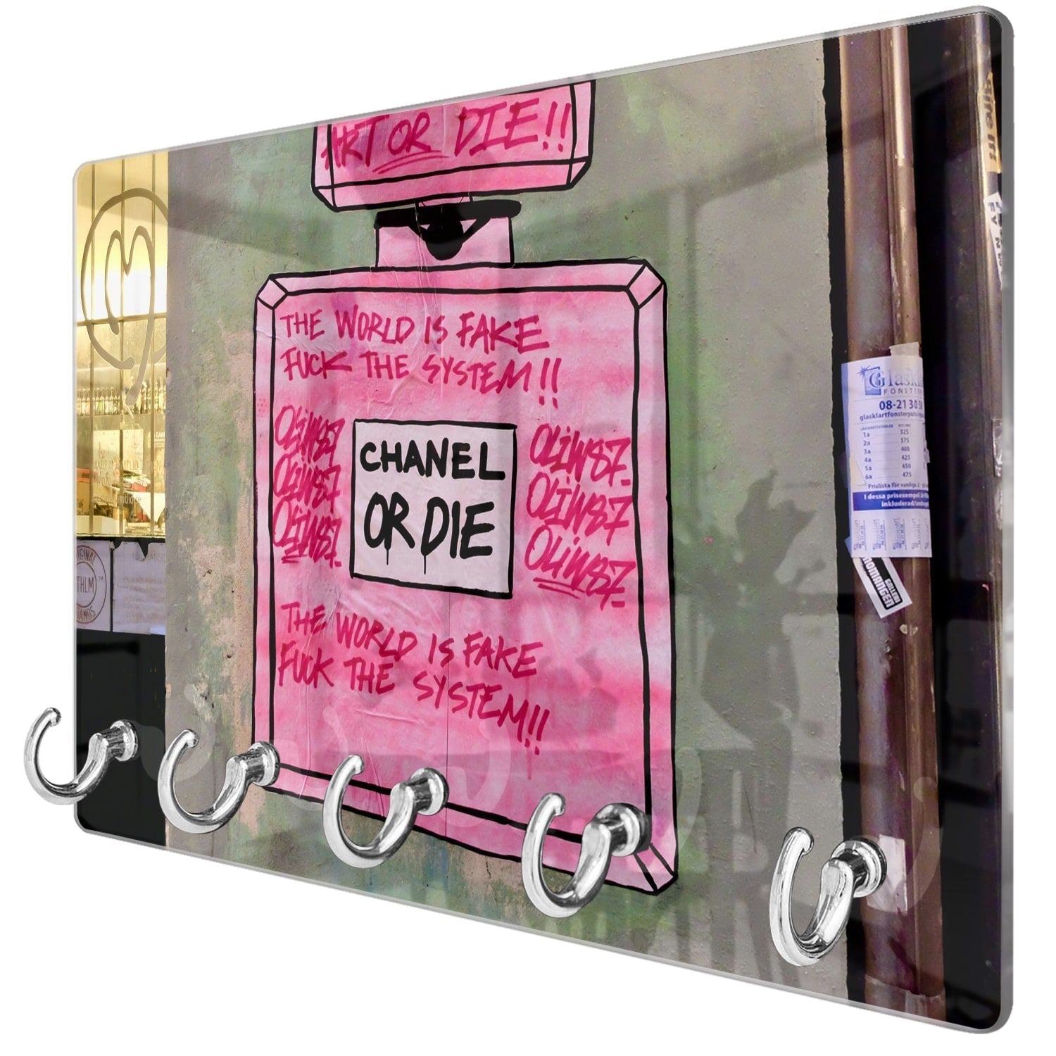 Sleutelhanger - Gehard Glas - Chanel or Die Art