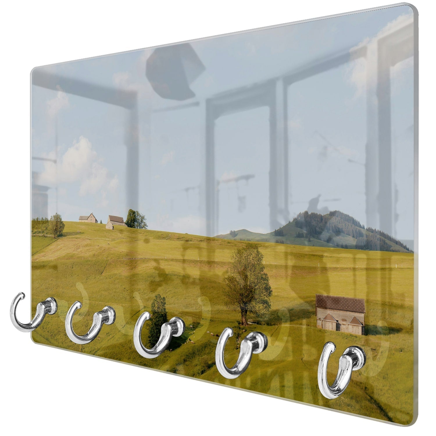 Sleutelhanger - Gehard Glas - Heuvelachtig Landschap