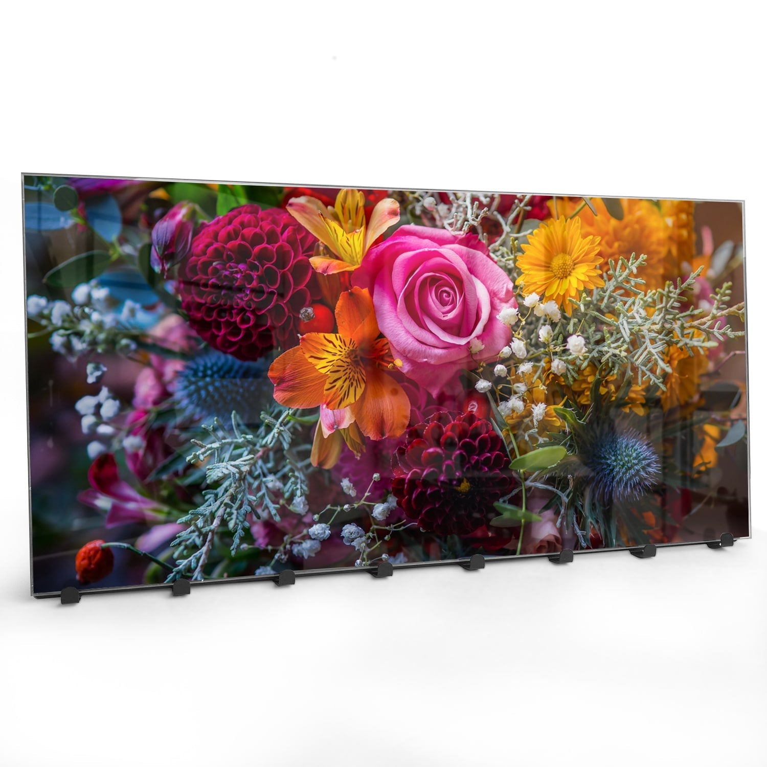 Kapstok - Gehard Glas - Levendig Bloemenboeket