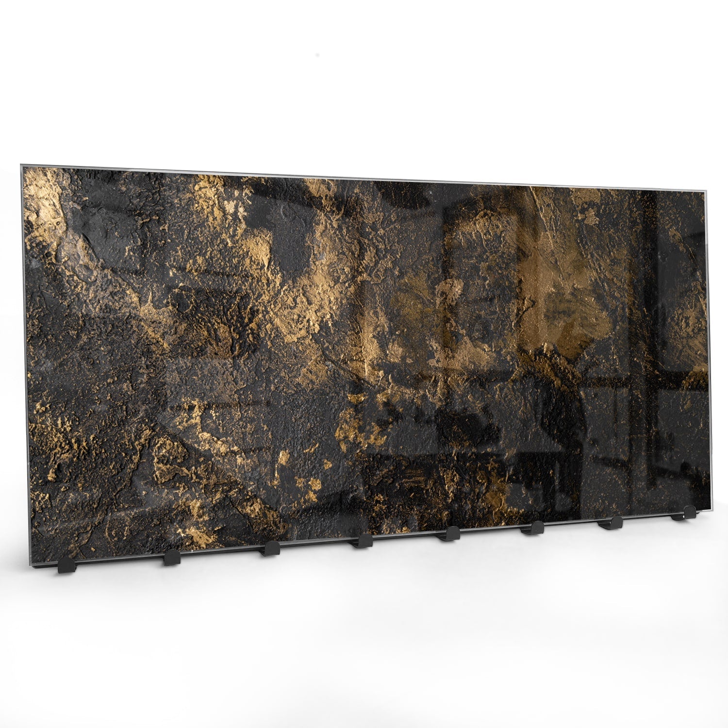 Kapstok - Gehard Glas - Black-Gold Textuur