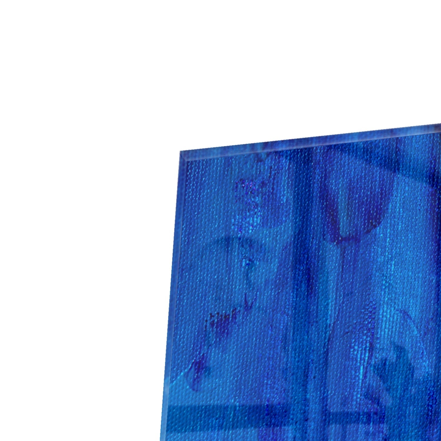 Kapstok - Gehard Glas - Blauw Abstractie