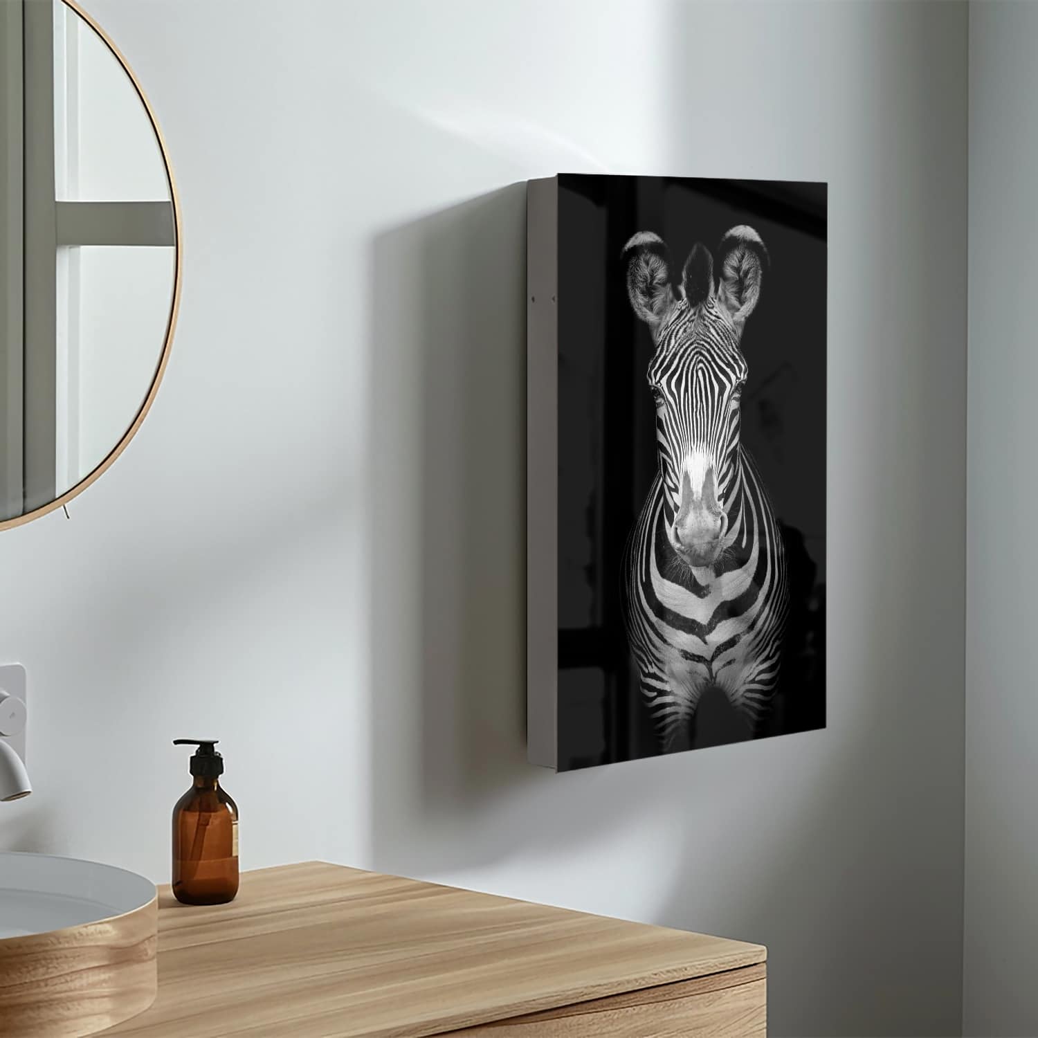 Medicijnkastje - Gehard Glas - Portret van Zebra