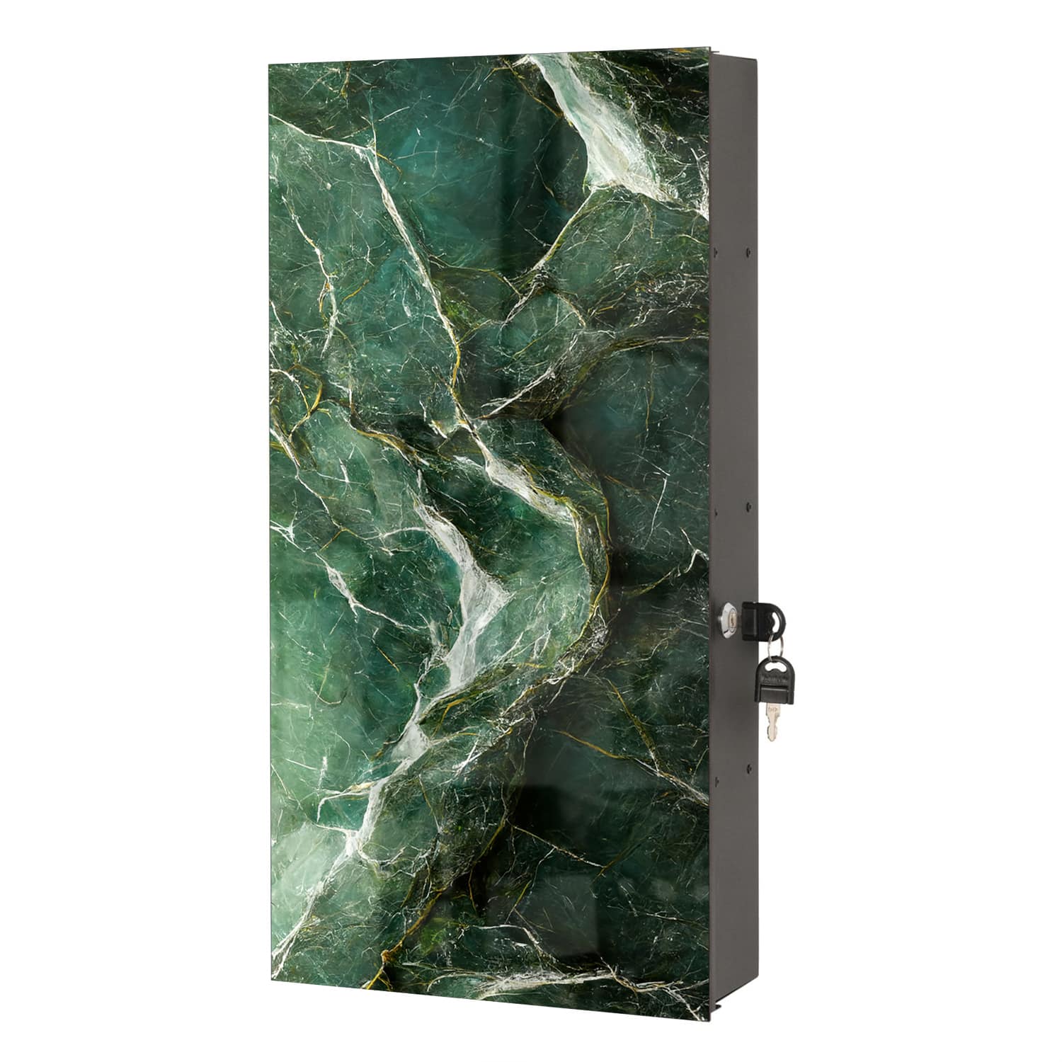 Medicijnkastje - Gehard Glas - Luxe Groen Marmer