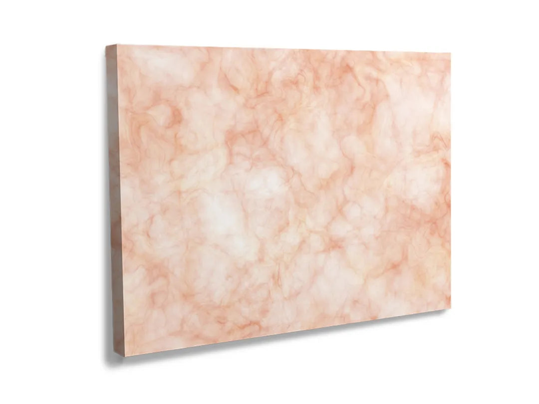 Kurkborden op canvas met roze marmerstructuur – formaat 120 × 80 cm