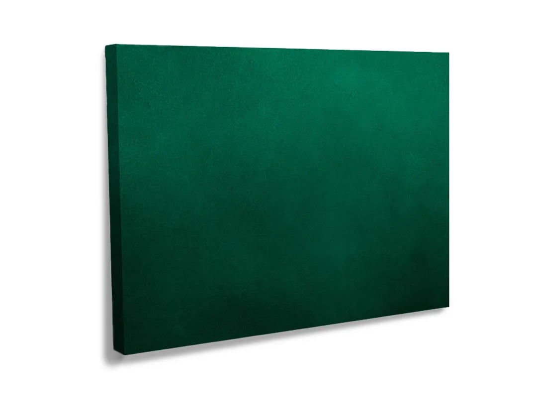 Kurkborden op canvas met donkergroene fluweelstructuur – formaat 120 × 80 cm