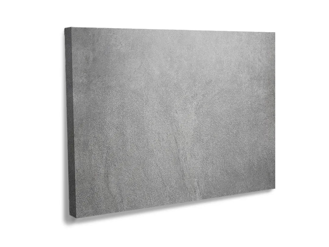 Kurkborden op canvas met lichtgrijze betonstructuur – formaat 120 × 80 cm