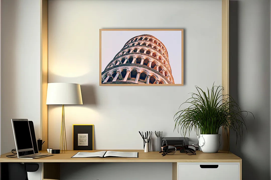 Metalen Magneetbord met print van Colosseum Rome Italië perfect als decoratie