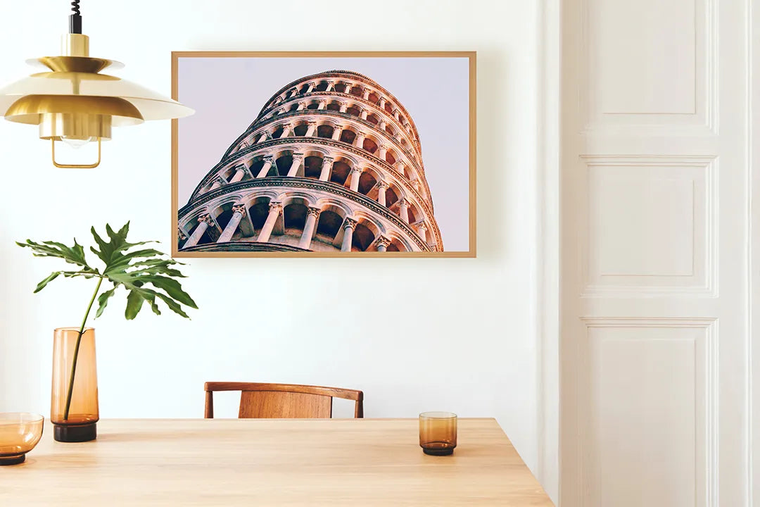 Metalen Magneetbord met print van Colosseum Rome Italië perfect als decoratie