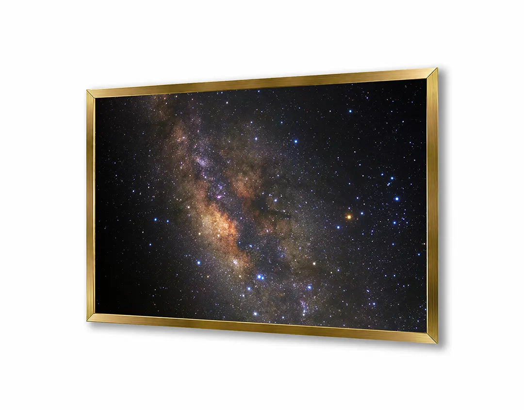 Metalen Magneetbord met print van Melkweg perfect als decoratie