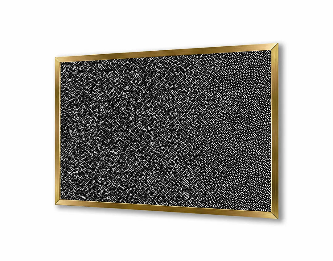 Metalen Magneetbord met print van Zwart asfalt perfect als decoratie