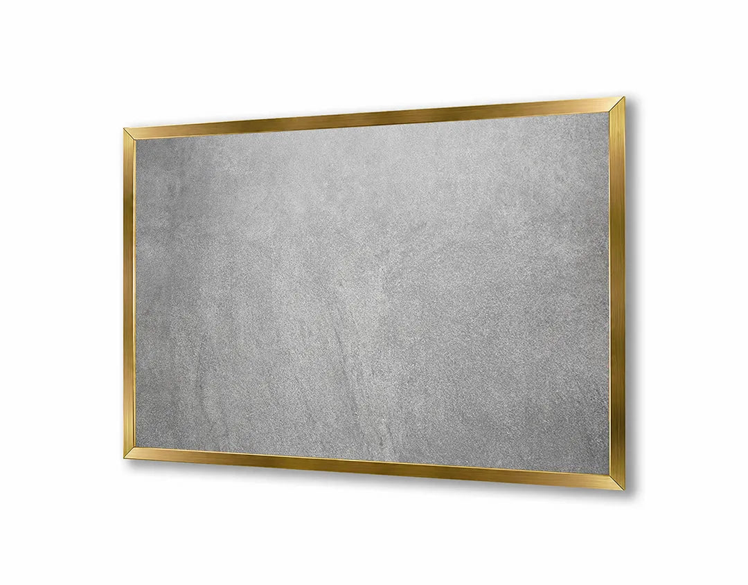 Metalen Magneetbord met afbeelding van grijze beton textuur in industrieel grijs kleuren