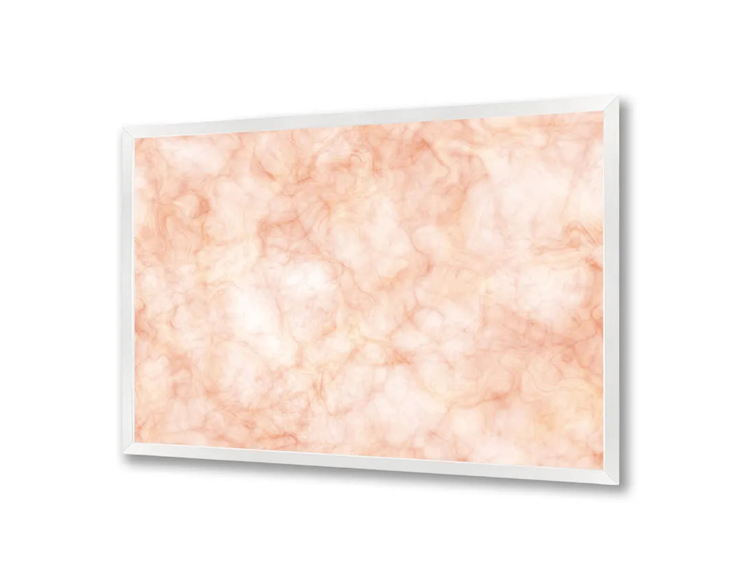 Metalen Magneetbord met afbeelding van roze marmer textuur in zacht pastel roze kleuren