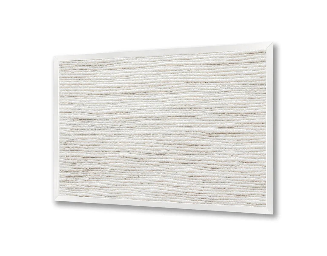 Metalen Magneetbord met afbeelding van geschilderd wit hout textuur in licht wit kleuren