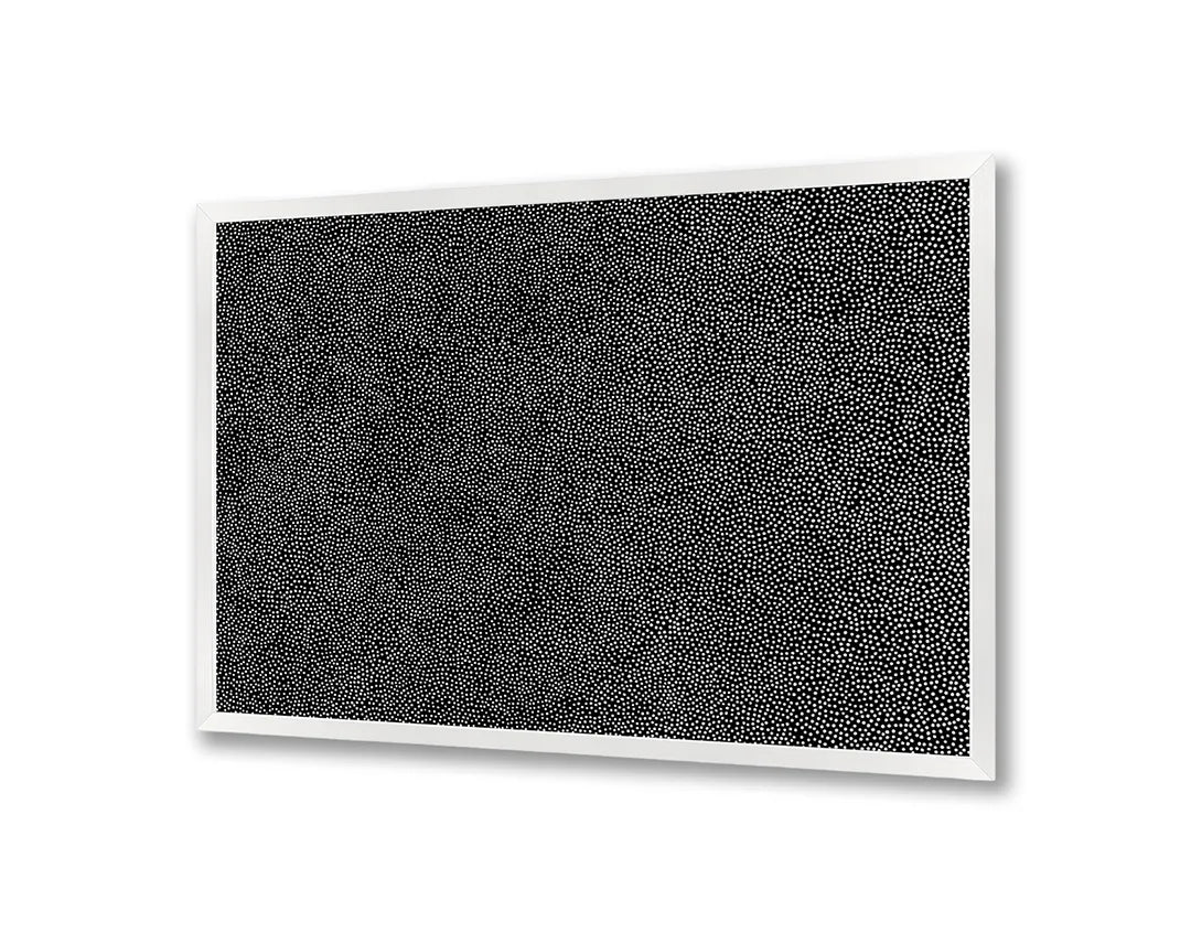 Metalen Magneetbord met print van Zwart asfalt perfect als decoratie