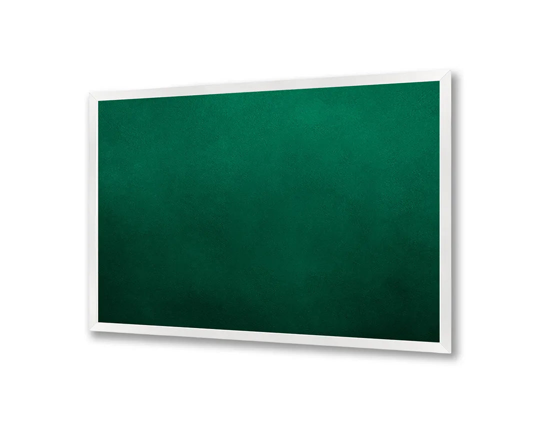 Metalen Magneetbord met print van Groen schoolbord krijtbord perfect als decoratie