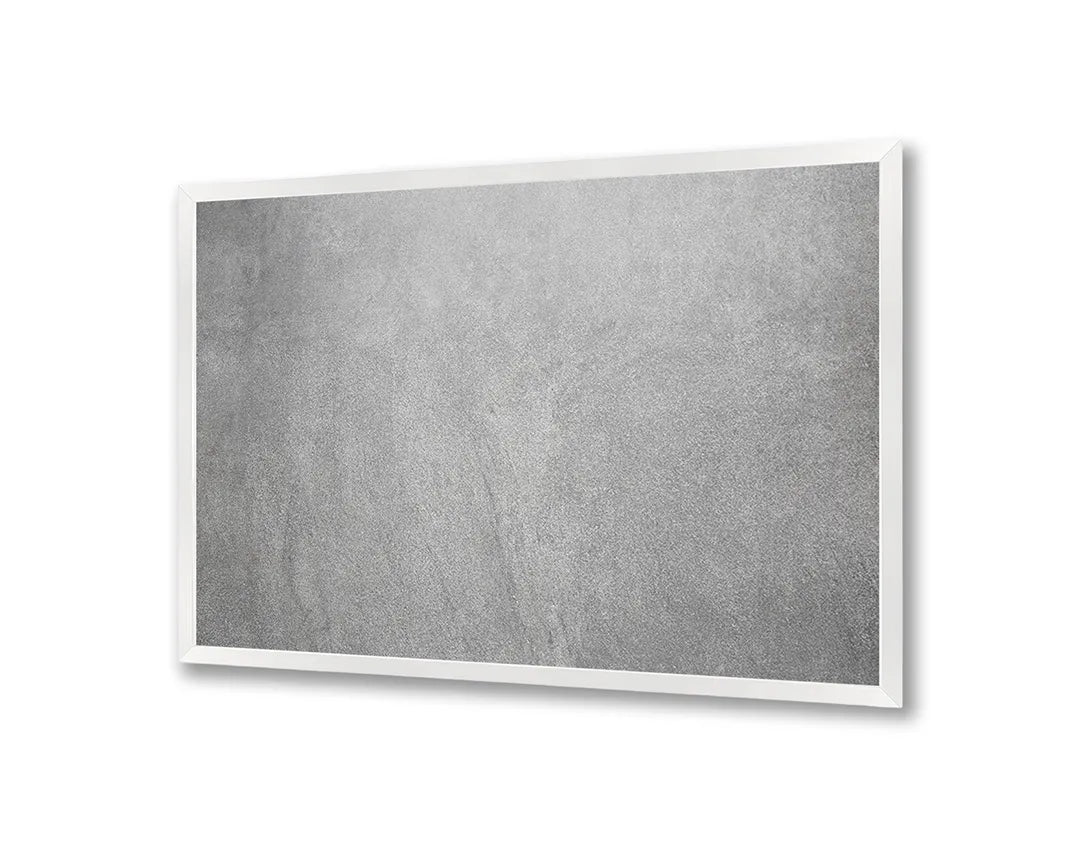 Metalen Magneetbord met afbeelding van grijze beton textuur in industrieel grijs kleuren