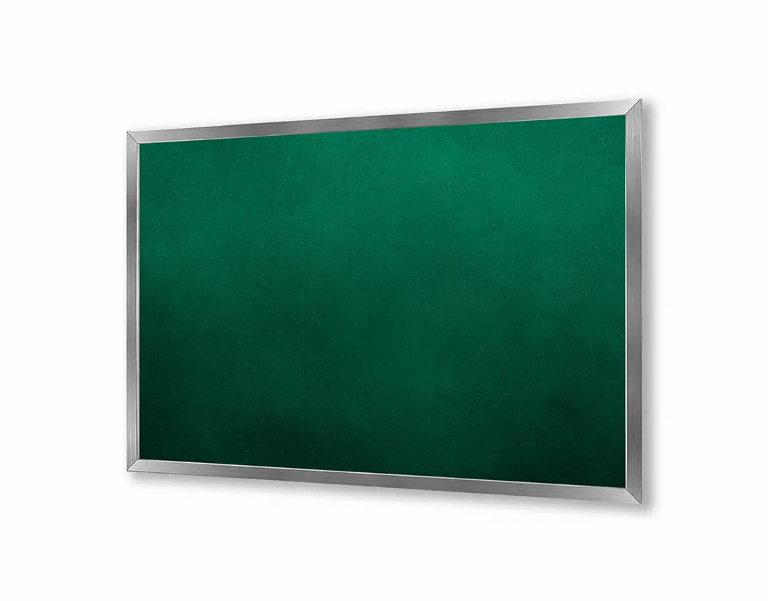 Metalen Magneetbord met print van Groen schoolbord krijtbord perfect als decoratie