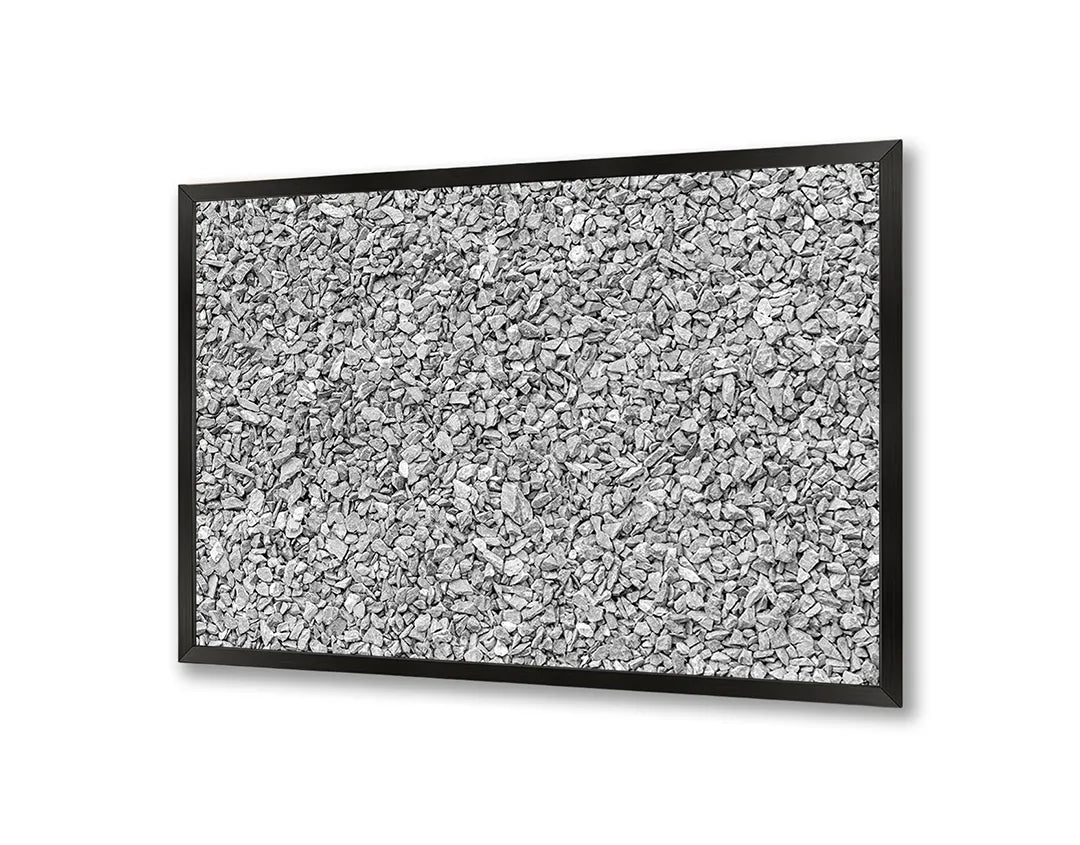 Metalen Magneetbord met print van Grijze ruis textuur perfect als decoratie