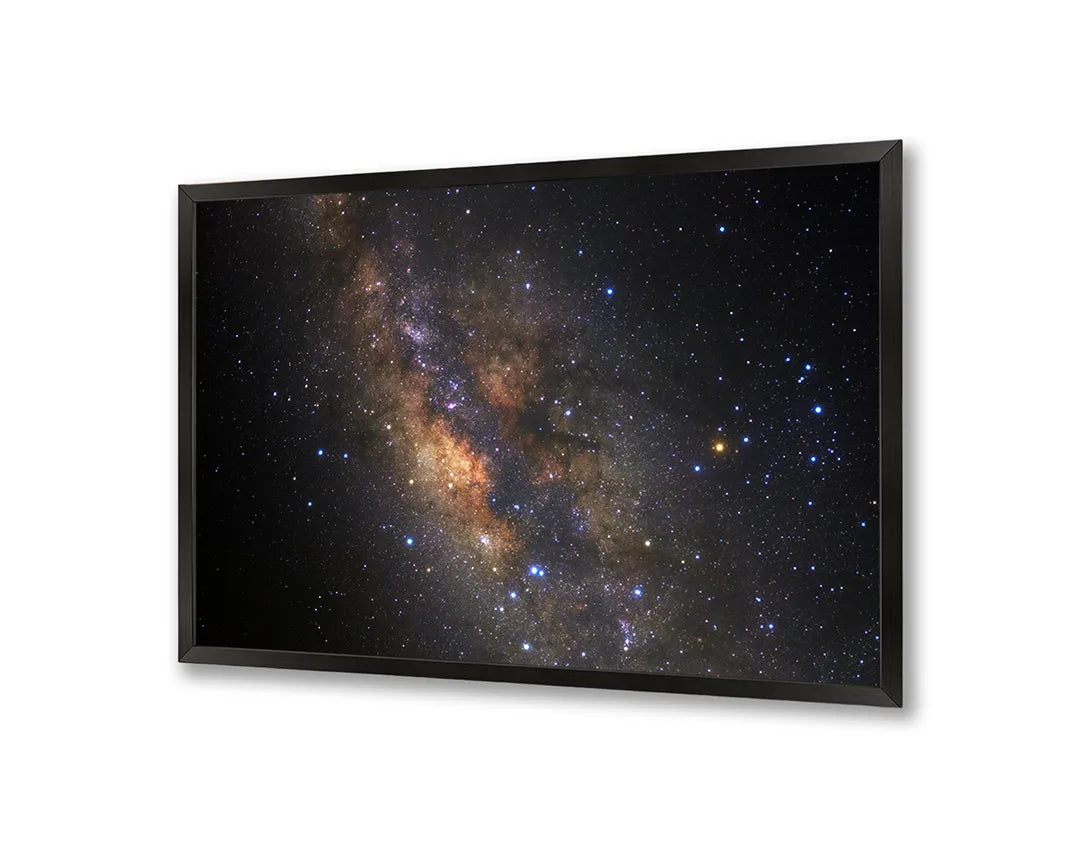 Metalen Magneetbord met print van Melkweg perfect als decoratie